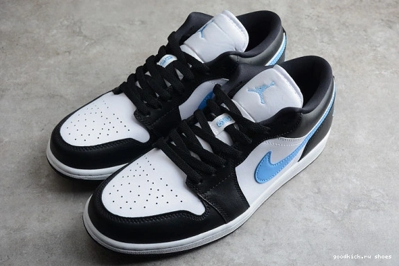 DC0774-041 University (W) Jordan Low  Blue Black 1 DC0774-041 White 0408